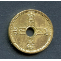 -21- 25 re 1942 London, kv. 01. - Noe misfarget. / Numisma Mynthandel A/S: kr.  2310,-