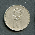 -30- 10 re 1922, kv. 1, fl. / Numisma Mynthandel A/S: kr.  1,-