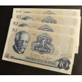 10 kr. 1982 C L * Kv.0. Nr. rekkef. Katv kr. 80 * - Bilder er sedlene. Kv. 0. Pris KJP N er en (1) sedell. Ved kjp av flere er de i nr. rekkeflge. Du velger antall. IKKE SALR. / Tore Rimstad: NOK  45,-