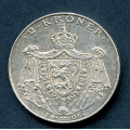 -10- 2 krone 1906, kv. 1+/01, mange kh. - Lett renset. / Numisma Mynthandel A/S: kr.  240,-