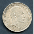 -15- 2 krone 1912, kv. 01, flere tynne riss. / Numisma Mynthandel A/S: kr.  12,-