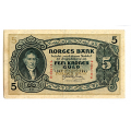 -4- 5 krone 1941 T, kv.1/1+ / Numisma Mynthandel A/S: kr.  102,-