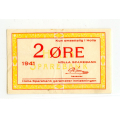 -9- Holla Sparebank 2 re 1941, kv. 1/1- / Numisma Mynthandel A/S: kr.  10,-