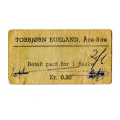 -17- Torbjrn Egeland, na-Sira, 0,30 kr (1), kv. 1- - Gulaktig, graffiti. Pantemerke / Numisma Mynthandel A/S: kr.  13,-