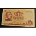 100 kr. 1962 A * Kv. 0/01 * atv. kr. 850 * - Bilder er sedellen du fr. Vurder ogs fra bilder. / Tore Rimstad: kr.  302,-