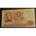 100 kr. 1963 B * Kv. 0/01  * Katv. kr. 850 ** - Bilder er sedellen du fr. Vurder ogs fra bilder. / Tore Rimstad: kr.  215,-