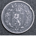 12 skilling 1852 * Kv. 1+ * Katv. kr. 800 ** - Bilder er mynten du fr. Lite kh. Vurder ogs fra bilder. / Tore Rimstad: kr.  1,-