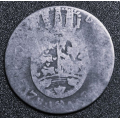 8 skilling 1775 (?) Svakt preg. Bedre rgang - Bilder er mynten du fr. Tror det er 1775. Tar forbehold. Vurder ogs fra bilder. / Tore Rimstad: kr.  1,-