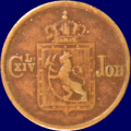 -2- 1/2 skilling 1840, kv. 1. - Ex. Auction.no (Numisma). / Numisma Mynthandel A/S: kr.  53,-