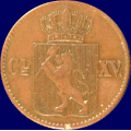 -9- 1/2 skilling 1867, kv. 1+/01, kh. - Ex. Auction.no (Numisma). / Numisma Mynthandel A/S: kr.  24,-