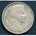 -8- Latvia 5 Lati 1929, kv. 1+. / Numisma Mynthandel A/S: NOK  1,-