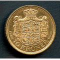 -23- Danmark 10 kr 1908, kv. 1+/01. / Numisma Mynthandel A/S: NOK  1,-