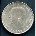 -26- Sverige 5 kr 1959, kv. 1+/01. / Numisma Mynthandel A/S: NOK  1,-