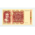 -86- 100 kroner 1989, kv.0/01 - 1266660464. / Numisma Mynthandel A/S: kr.  80,-