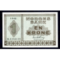 -3- 1 krone 1948M, kv. 0/01 / Numisma Mynthandel A/S: kr.  200,-