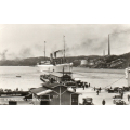 Kristiansand. S.S.Bergensfjord forlater Kr.sand. Ubr. Kval 2. / Knut J. Myrvang: NOK  50,-