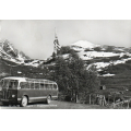 Turtagr (Luster)  med turistbuss. Sent stmp, men er fra 50-tall. - Kvalitet 1-2. / Knut J. Myrvang: NOK  30,-