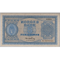 -21- 5 kroner 1953 K, kv. 0 - K.4216536. Signatur: Erik Thorp. Ex: Oslo Mynthandel, 03/04 / Numisma Mynthandel A/S: kr.  525,-