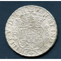 -14- Mexico 8 real 1741, kv. 1/1+, korrodert. / Numisma Mynthandel A/S: kr.  500,-