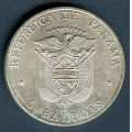 -27- Panama 5 Balboa 1972, F.A.O kv. Unc - KM30. / Numisma Mynthandel A/S: NOK  315,-