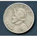-34- Panama Balboa 1931, kv. 1/1+ / Numisma Mynthandel A/S: NOK  200,-