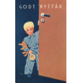 Inga. Godt nyttr. Barn med bamse pner dren. Mittet 2776. Ubr. - Kvalitet 1-2 / Knut J. Myrvang: NOK  20,-