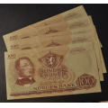 100 kr. 1977 Litra G* 5 utg.* kv. 0 0- * Katv. kr. 575 ** - Bilder er sedlene. Usirkulrte sedler. Pris Kj�p N� er en (1) seddel. Ved kj�p av flere er de i nr. rekkef�lge. Du velger antall. Vurder fra bilder. IKKE SAL�R. / Tore Rimstad: kr.  300,-