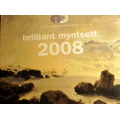 Brilliant Myntsett 2008 * Katv. kr. 395 ** - Myntene i settet er i brilliant kv.Dvs at de er feilfrie. Ogs� med 10 kr. Wergeland i brilliant kv. IKKE SAL�R. / Tore Rimstad: NOK  100,-
