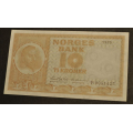 10 kr. 1973 P  * Kv. 0/01  * Katv. kr. 105 - Bilder er sedellen du f�r. Vurder fra bilder. IKKE SAL�R. / Tore Rimstad: NOK  40,-