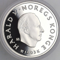 -32- Norge 50 kr 1993, kv. Proof - Illustrasjonsbilder. Massem�nstring. I kapsel / Numisma Mynthandel A/S: NOK  1,-