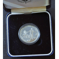 50 kr. FN 1995 S�lv Kvalitet Proof. 1/2 oz s�lv - Bilder er auksjon. I original eske. / Tore Rimstad: NOK  150,-