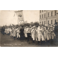 Barnetoget 17 mai 1909. Gr�nerl�kken Skole. P�skr. Kv.2. / Knut J. Myrvang: NOK  50,-