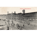 �stbanestationen med en del folk. Dopheides Mag. Ubr. Kval 1-2. / Knut J. Myrvang: NOK  40,-