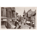 Stavanger. Gatemotiv fra �stevaag. Folk og butikker. Til USA 1922 - Kvalitet 2. / Knut J. Myrvang: NOK  60,-