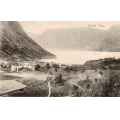 Solvorn i Sogn med noen g�rder. Stmp.-08, men frim.fj. Kv.2. / Knut J. Myrvang: NOK  60,-