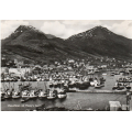 M�l�y. Fiskefl�ten p� M�l�y`s havn. Stmp.M�l�y 1959. Kval 2. / Knut J. Myrvang: NOK  30,-