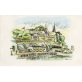 Alf Johan Trana. Akershus Festning. B�rrehaug 7/17. Kv.1-2, - Utgitt kun ca 15 kort. De fleste i 1959, men dette er brukt i 1969. / Knut J. Myrvang: NOK  30,-