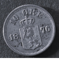 10 �re 1876  * Kv. 1+ * Katv. kr. 500 ** - Bilder er myntene du f�r. Vurder ogs� fra bilder. / Tore Rimstad: NOK  150,-