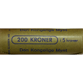 -8- 2 stk. myntruller, 5 kroner 1978 & -96, kv. usirkulert - Hver myntrull inneholder 40 mynter. 1 stk. 1978, H�ren & 1 stk. 1996, Fram 100 �r. / Numisma Mynthandel A/S: kr.  315,-