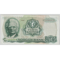 -23- 50 kroner 1966A kv. 1- / Numisma Mynthandel A/S: kr.  32,-