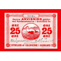 -1- Gr�nland 25 �re ND (1913), kv. 1/1+ (VF) - Nr. 72785
Sieg 58, Pic11. Daugaard Jensen/Munch 2.


https://en.numista.com/363513 / Numisma Mynthandel A/S: kr.  100,-