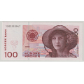 -9- 100 kroner 1997, kv. 0 / Numisma Mynthandel A/S: kr.  101,-