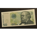 50 kr. 1998 * Kv. 0 * Katv. kr. 150 - Bilder er seddelen du f�r. Vurder ogs� fra bilder. / Tore Rimstad: kr.  70,-