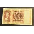 100 kr. 1979 AM * Kv.01 * Katv. kr. 320 - Bilder er seddelen du f�r. Vurder ogs� fra bilder. / Tore Rimstad: kr.  100,-