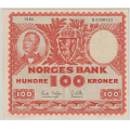 -6- 100 kroner 1960H, kv. 1-. - Signatur: Brofoss/Ottesen / Numisma Mynthandel A/S: kr.  1,-