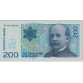 -10- 200 kroner 1999, kv. 0/01 / Numisma Mynthandel A/S: kr.  181,-