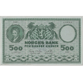 -19- 500 kroner 1963A, kv. god 1. / Numisma Mynthandel A/S: kr.  1,-