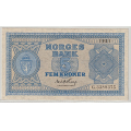 -7- 5 kroner 1951G, kv. 1+/01 - Signatur: Thorp / Numisma Mynthandel A/S: kr.  1,-