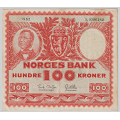 -14- 100 kroner 1962I,  kv. 1, fl. - Signatur: Brofoss/Ottesen / Numisma Mynthandel A/S: kr.  1,-