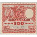-15- 100 kroner 1960H,  kv. 1/1+ - Signatur: Brofoss/Ottesen / Numisma Mynthandel A/S: kr.  1,-